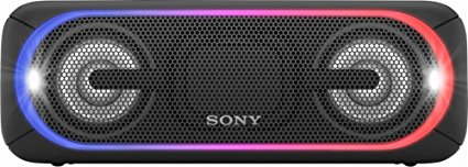 Sony XB40 Portable Wireless Bluetooth Speaker, Black (2017 Model) SRS-XB40/BLK (Certified Refurbished)