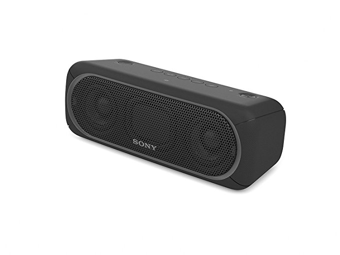 Sony XB30 Portable Wireless Bluetooth Speaker, Black (2017 Model) SRS-XB30/BLK (Certified Refurbished)