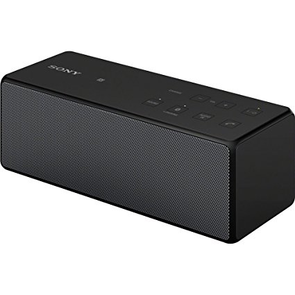 Sony SRSX3 Portable NFC Bluetooth Wireless Speaker (Black) with Speakerphone (Discontinued by Manufacturer)