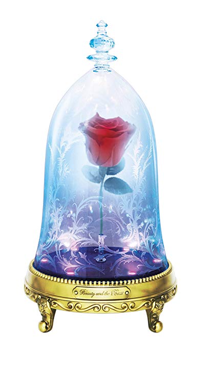 Beauty and The Beast Enchanted Rose Bluetooth Speaker LED Light CAMINO