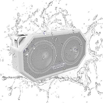 Cewaal Waterproof Bluetooth Speaker, Outdoor/Shower CRS 4.0 Stereo Portable Sports Speaker,Light Weight,Built-in Microphone,Hook,Compatible with all Audio Devices
