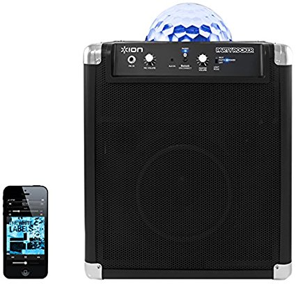 ION Party Rocker portable Bluetooth speaker system with built-in light show (Old Model)