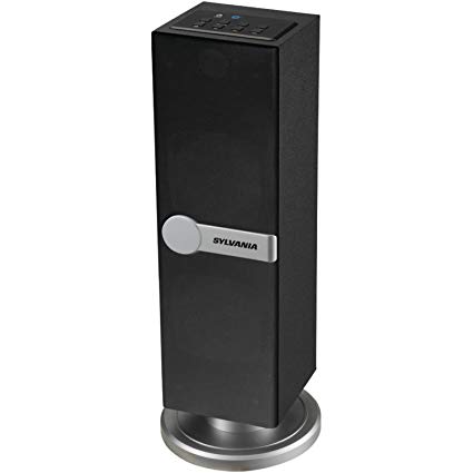 Sylvania SP269-Black Bluetooth Floor Standing Tower Speaker