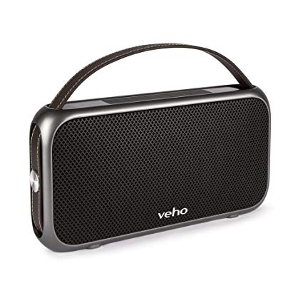 Veho VSS-014-M7 M7 Speaker | Bluetooth Speakers | Wireless Speakers | Waterproof Bluetooth Speaker IPX4 | Power Bank Feature