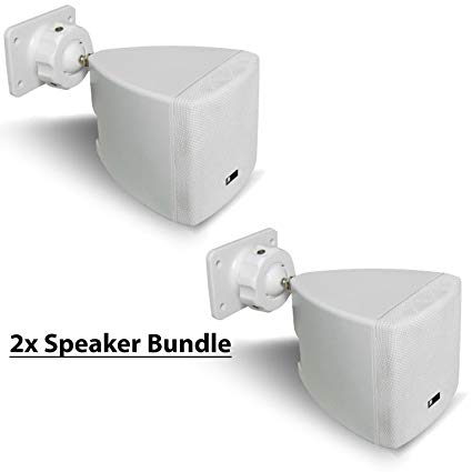 Pure Acoustics HT770 WH Mini Cube Speaker (White) (2 Pack)