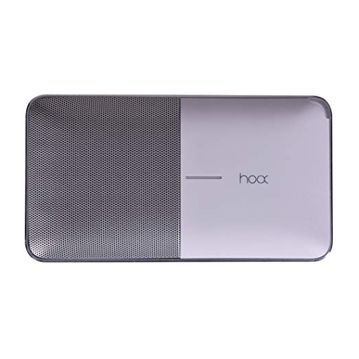 HOOX Wireless Bluetooth Speaker 5W Speakers Build-in Microphone and 6000mAh Power Bank 2.1A Output Portable External Charger White