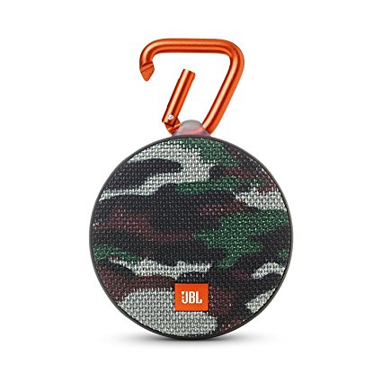 JBL Clip 2 Waterproof Portable Bluetooth Speaker (Camouflage)