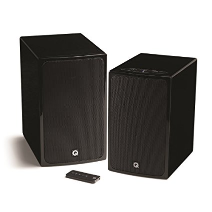 Q Acoustics BT3 Active Powered Bluetooth Speakers (Pair) (Gloss Black) Bluetooth