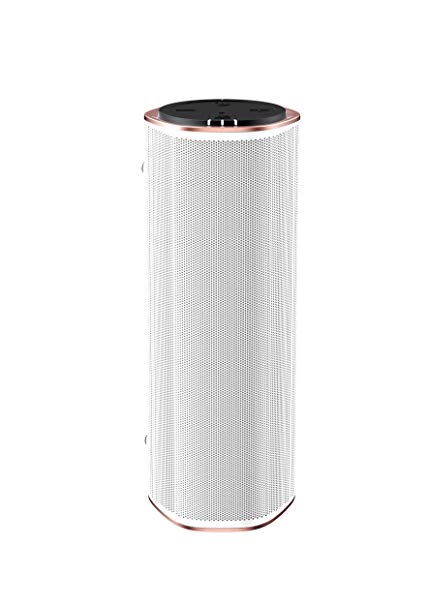 Creative Omni Portable Bluetooth Wireless Multi-Room Speaker, White