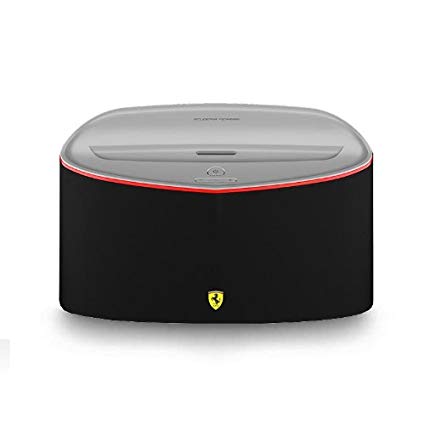 Ferrari Scuderia FS1 Bluetooth Speaker with 30 Pin Dock (Black)