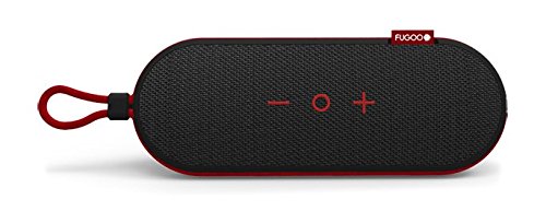 Fugoo GO 100% Waterproof Bluetooth Speaker - Portable, Wireless, Shock-proof, Dust-proof (Red)