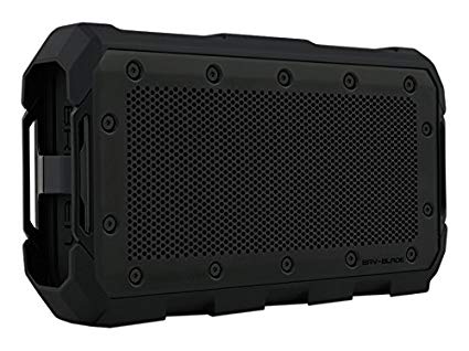 Braven BRV-BLADE Wireless Portable Bluetooth Speaker [22 Hour Playtime][Waterproof] 4000 mAh Power Bank Charger - Black