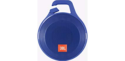 JBL Clip+ Splashproof Portable Bluetooth Speaker - Blue (Certified Refurbished)