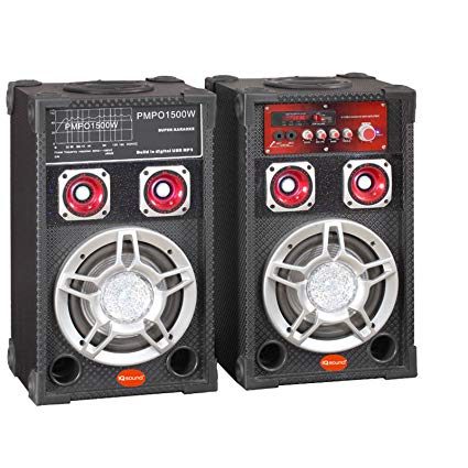 Supersonic IQ3006DJ 2.0 Portable Speakers