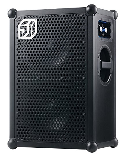 The SOUNDBOKS 2 - The Loudest Portable, Battery Powered, Bluetooth Speaker (122dB, supreme sound, military grade batteries, 40 hours battery life on avg. volume, extremely durable) - Black