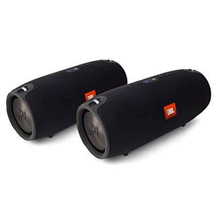 JBL Xtreme Portable Wireless Bluetooth Speakers - Pair (Black)