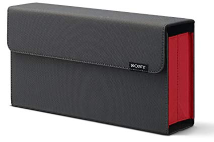 Sony Carrying Case for SRSX5 and SRSX55 Portable Speaker (Black/Red)