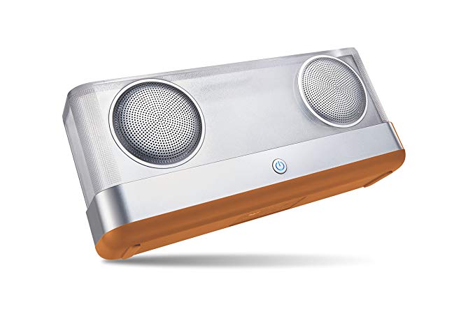 Arisen WindBox Bluetooth Speaker with 20W Output and Air-Duct Subwoofer, Louder Volume with Enhanced Bass, IPX4 Waterproof Portable Wireless Speaker - 1st Generation Brown